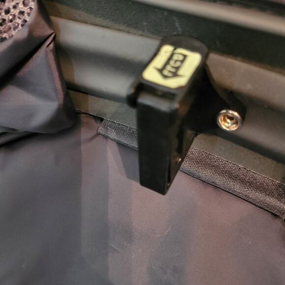 Vintage 1970s PIERRE CARDIN Tapestry Garment Suit Bag Luggage Carry On RARE Zip - Picture 10 of 13